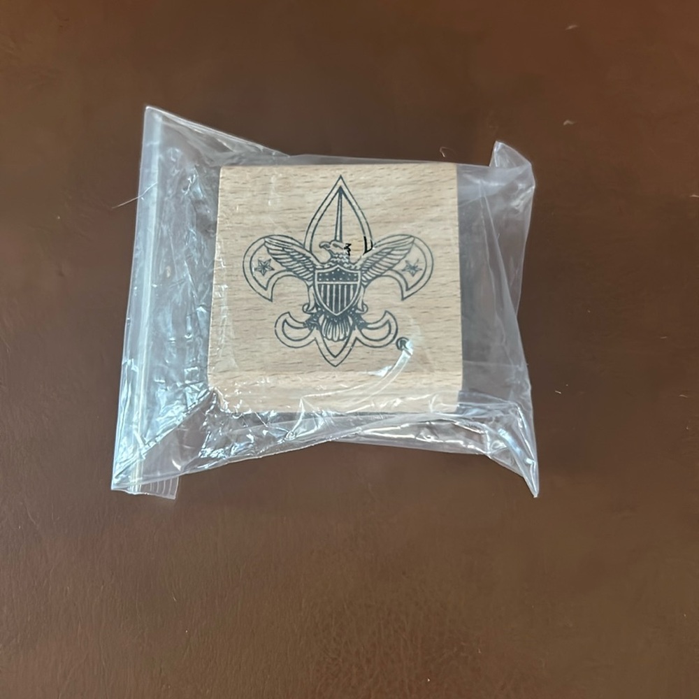 Boy Scout Rubber Stamp